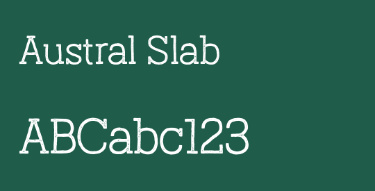 Austral Slab