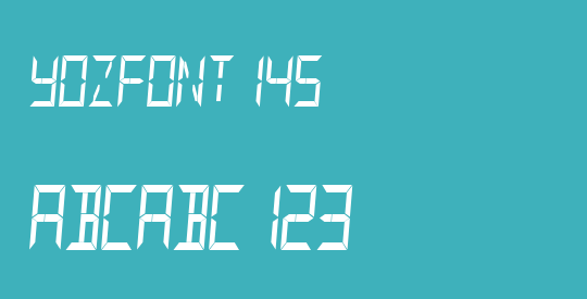 YOzFont14s
