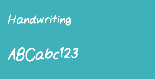 Handwriting