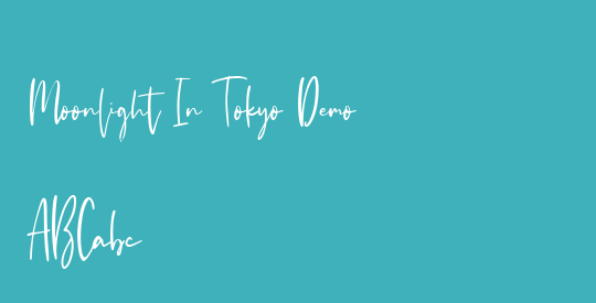 Moonlight In Tokyo Demo
