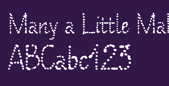 Many a Little Makes a Mickle