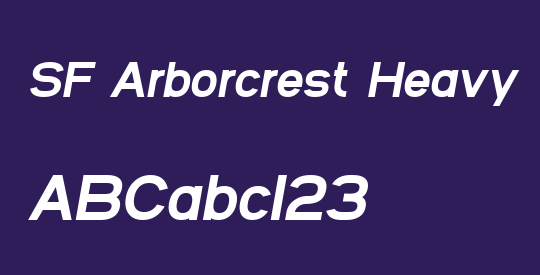 SF Arborcrest Heavy