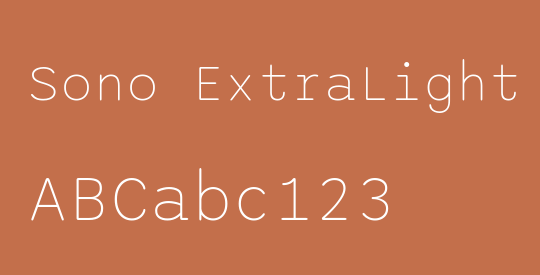 Sono ExtraLight