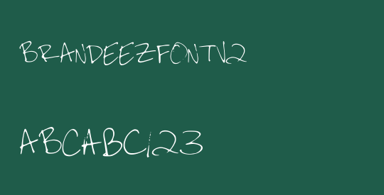BRANDEEZFONTV2