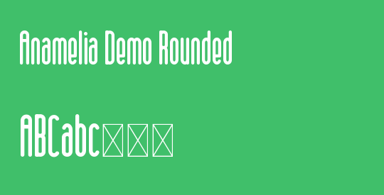 Anamelia Demo Rounded
