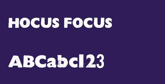HOCUS FOCUS