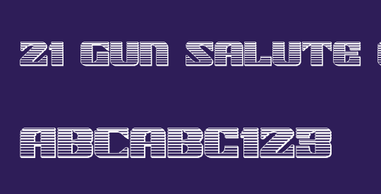 21 Gun Salute Chrome