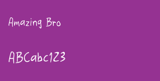Amazing Bro