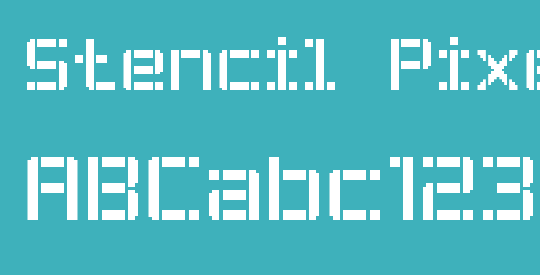 Stencil Pixel-7