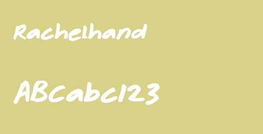 Rachelhand