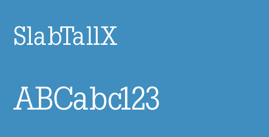 SlabTallX