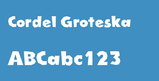 Cordel Groteska