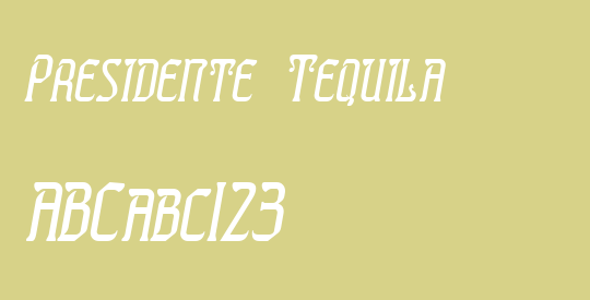 Presidente Tequila