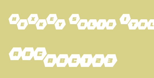 HeXkEy Solid Italic