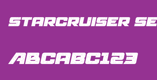 Starcruiser Semi-Italic