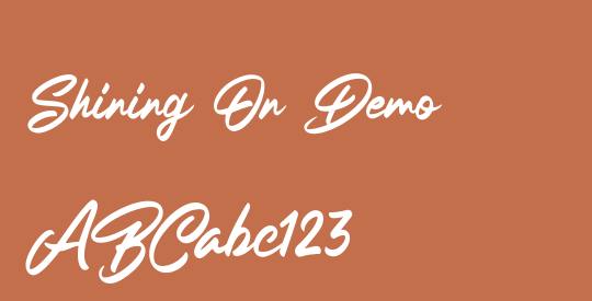 Shining On Demo