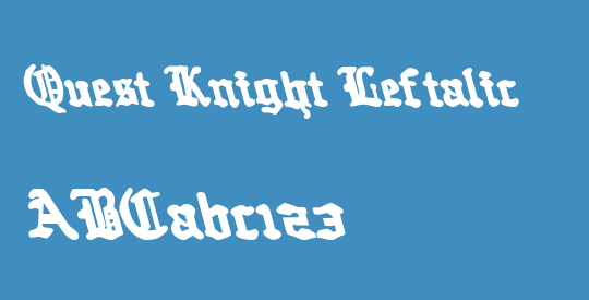 Quest Knight Leftalic