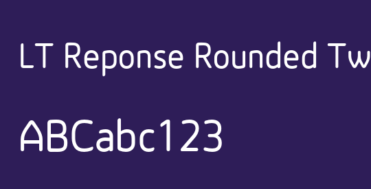 LT Reponse Rounded Two