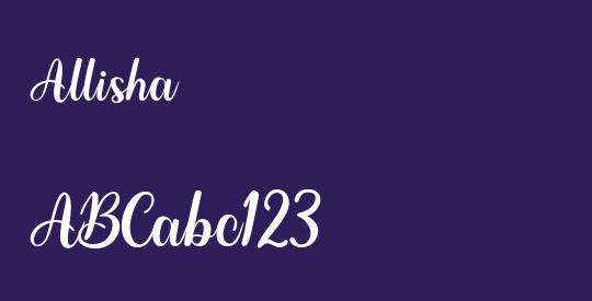 Allisha