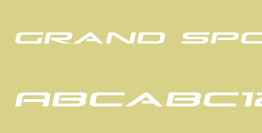 Grand Sport Slight-Italic