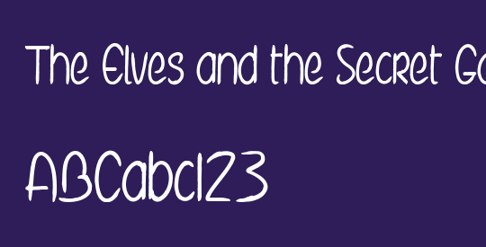 The Elves and the Secret Garden