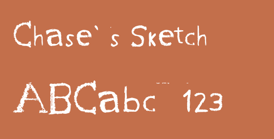 Chase's Sketch