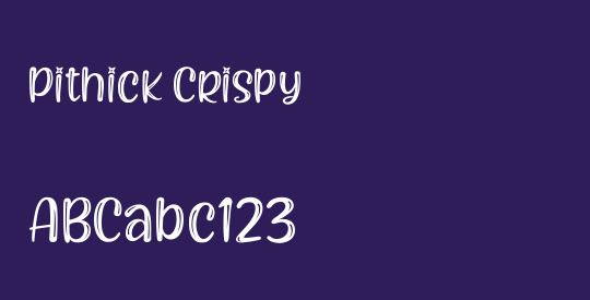 Pithick Crispy