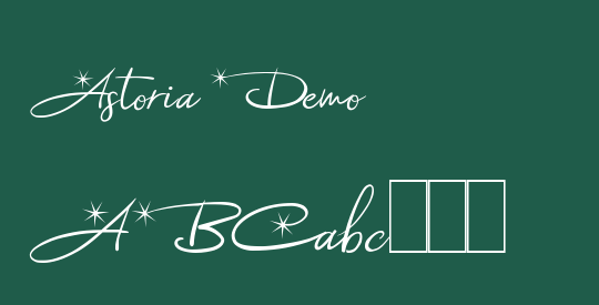 Astoria Demo
