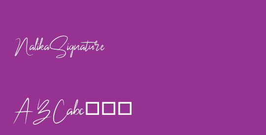 NalikaSignature