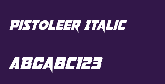 Pistoleer Italic