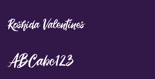 Roshida Valentines