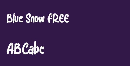 Blue Snow FREE