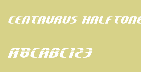 Centaurus Halftone