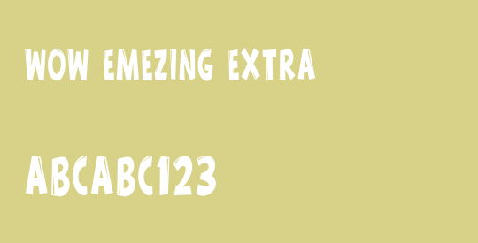 Wow emezing extra