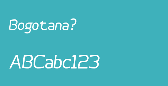 Bogotana?