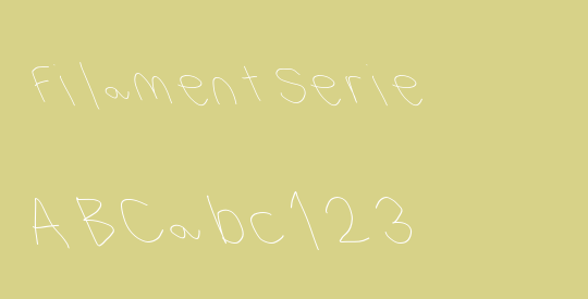 Filament Serie