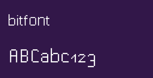 bitfont