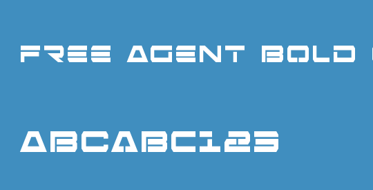 Free Agent Bold Condensed