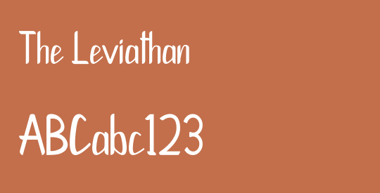 The Leviathan