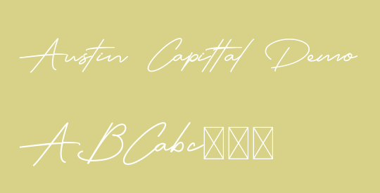 Austin Capittal Demo