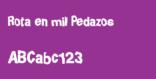 Rota en mil Pedazos