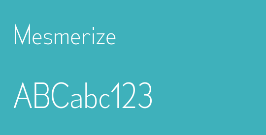 Mesmerize