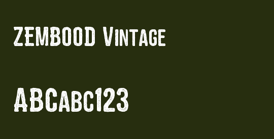 ZEMBOOD Vintage