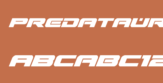 Predataur Super-Italic