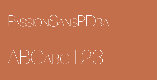 PassionSansPDba
