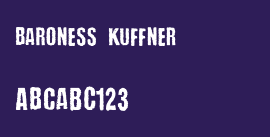 Baroness Kuffner