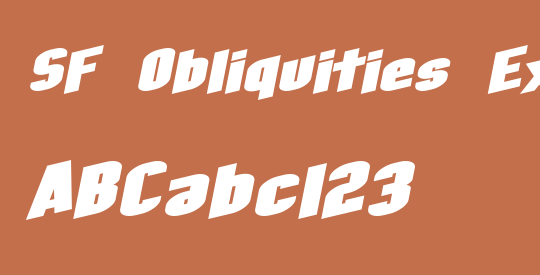 SF Obliquities Extended