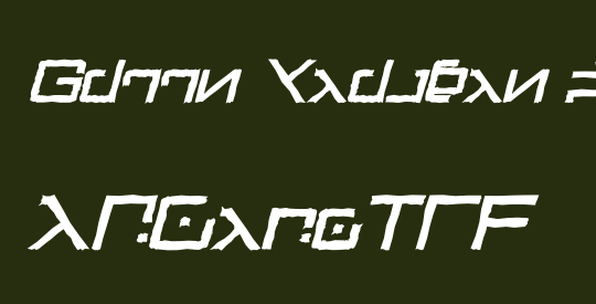 Green Martian Distressed