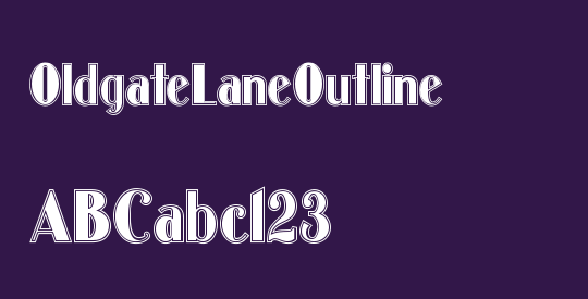 OldgateLaneOutline