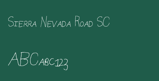 Sierra Nevada Road SC